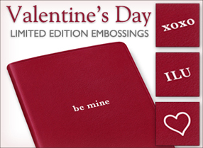 Valentine's Day Embossings