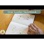 Desk Leather Sketchbook (Blank) - 8" x 5.5" thumbnail