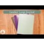 Large Leather Journal (Ruled) - 9.75" x 7.5" thumbnail