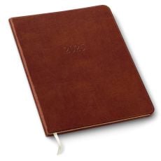 Large Monthly Leather Planner - 9.75" x 7.5"