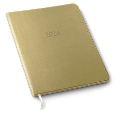 Large Monthly Leather Planner - 9.75" x 7.5"