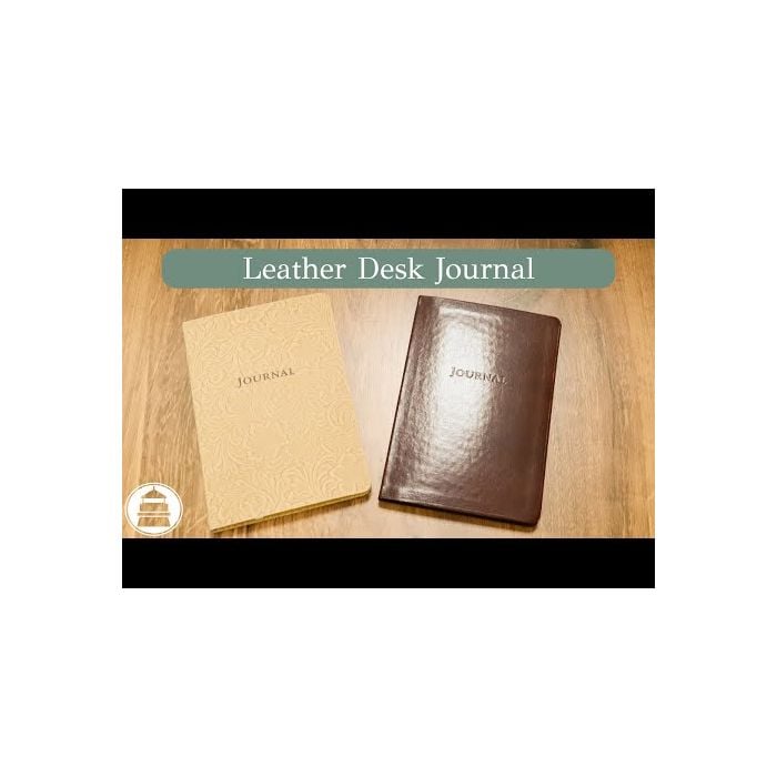 Desk Leather Journal (Ruled) - 8" x 5.5"