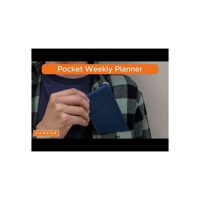 Harbor Pocket Weekly Planner - 6" x 3.25"