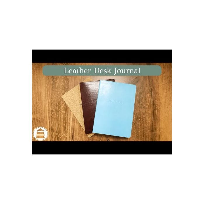 Desk Leather Journal (Ruled) - 8" x 5.5"