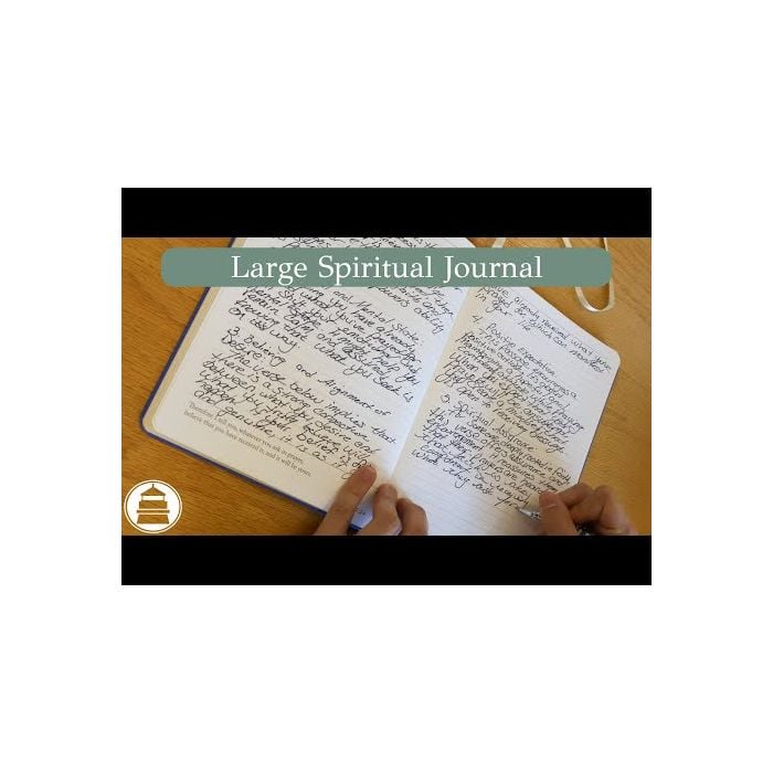 Large Spiritual Journal (Ruled) - 9.75" x 7.5"