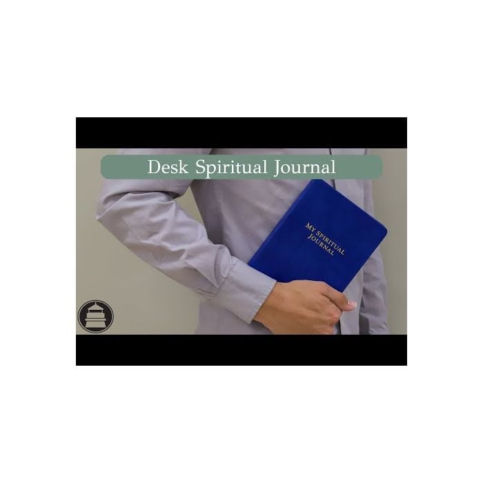 Desk Spiritual Journal (Ruled) - 8" x 5.5"