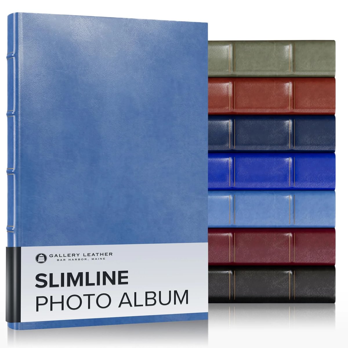 Gallery Leather Slimline Photo Album - 11.75"x8.0" - Picture 24 of 28