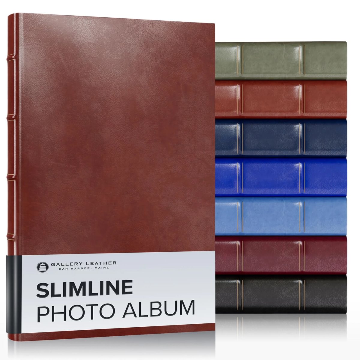 Gallery Leather Slimline Photo Album - 11.75"x8.0" - Picture 13 of 28