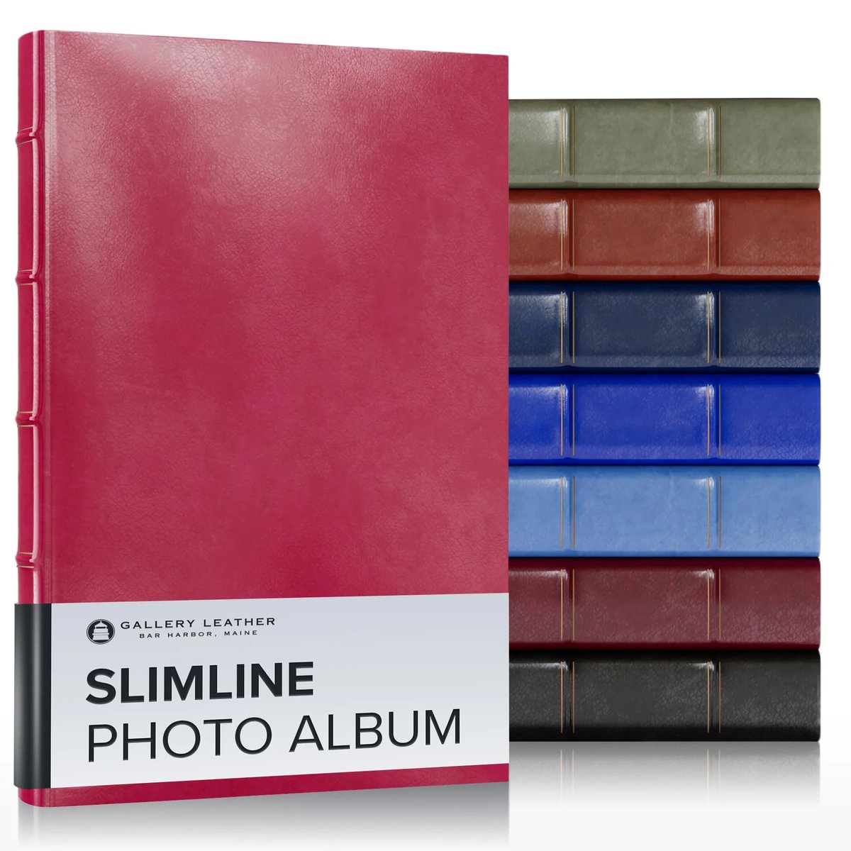 Gallery Leather Slimline Photo Album - 11.75"x8.0" - Picture 25 of 28