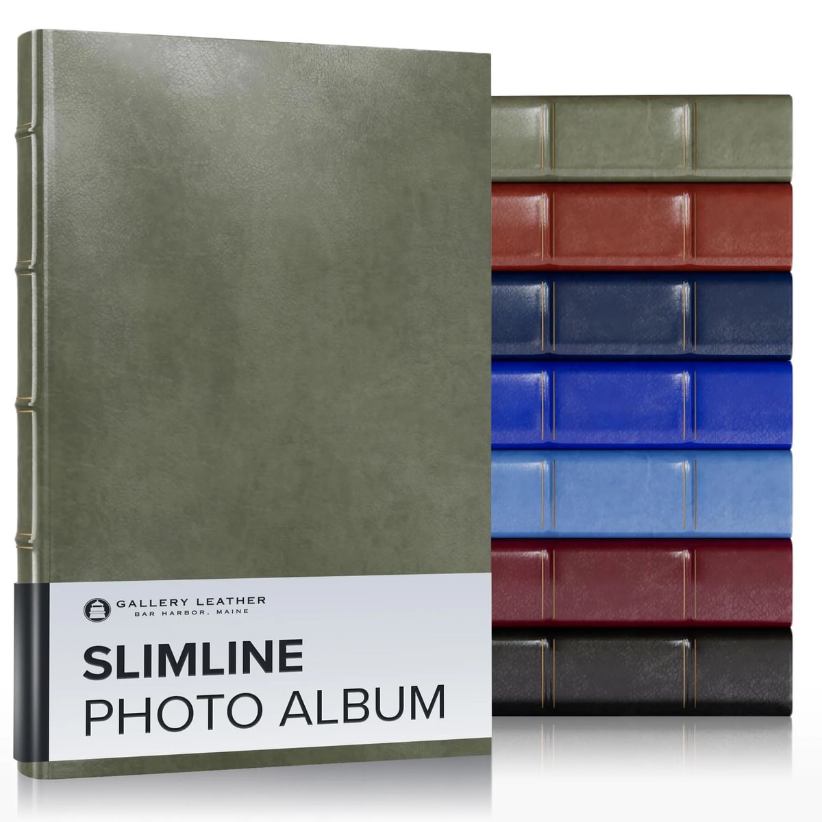 Gallery Leather Slimline Photo Album - 11.75"x8.0" - Picture 18 of 28