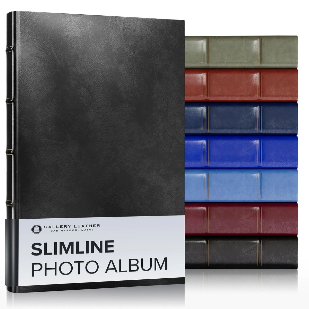 Gallery Leather Slimline Photo Album - 11.75"x8.0" - Picture 6 of 28