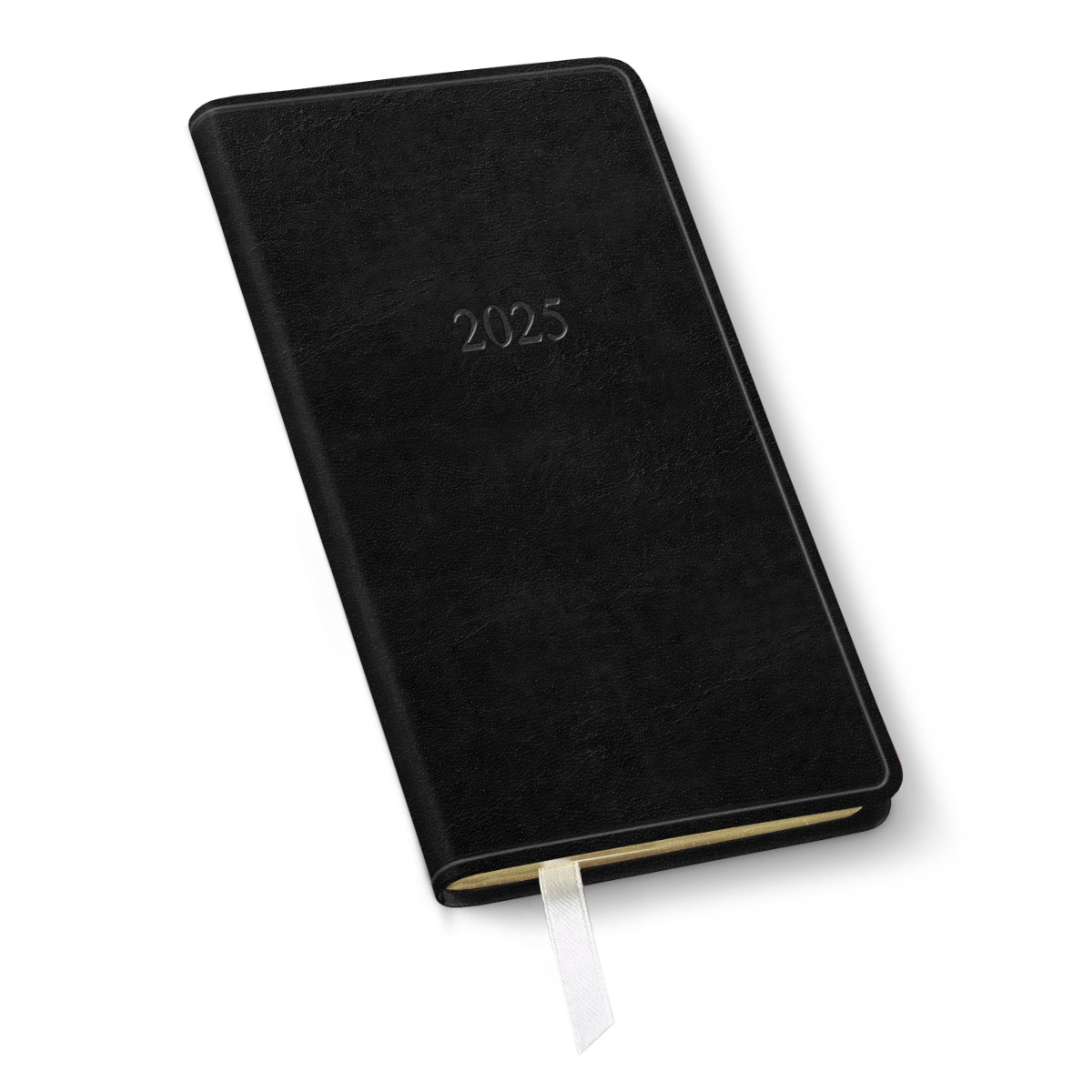 Gallery Leather Pocket Monthly Planner 2025-2026, Elegantly Bound Calendar Pl…