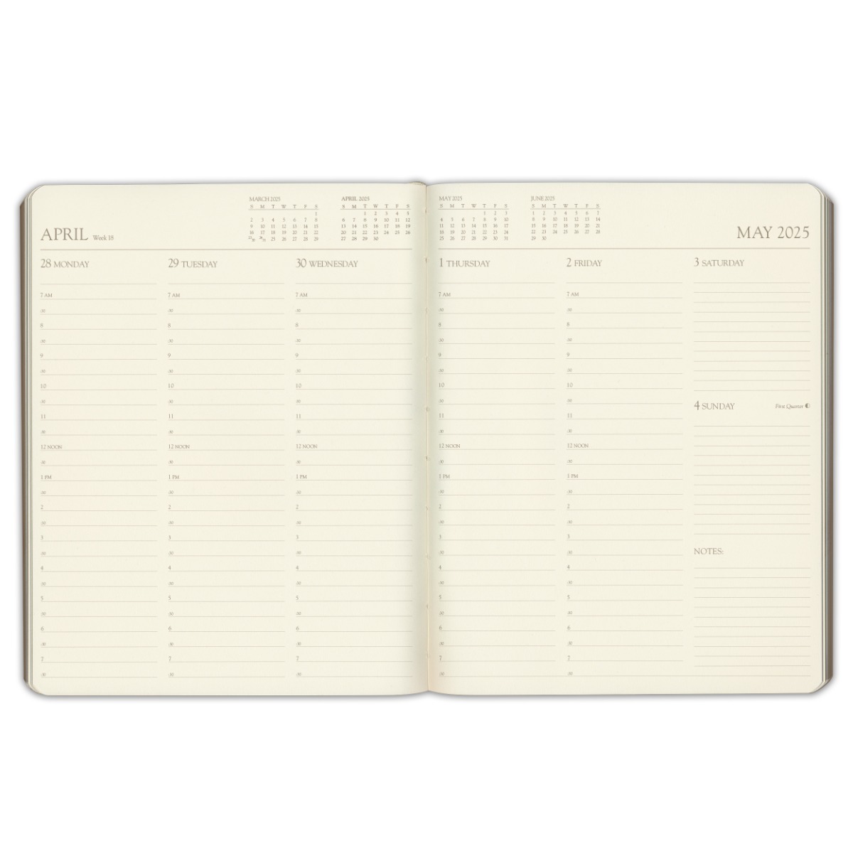 Gallery Leather Professional Weekly Monthly Planner 2026, Elegantly Bound Cal...