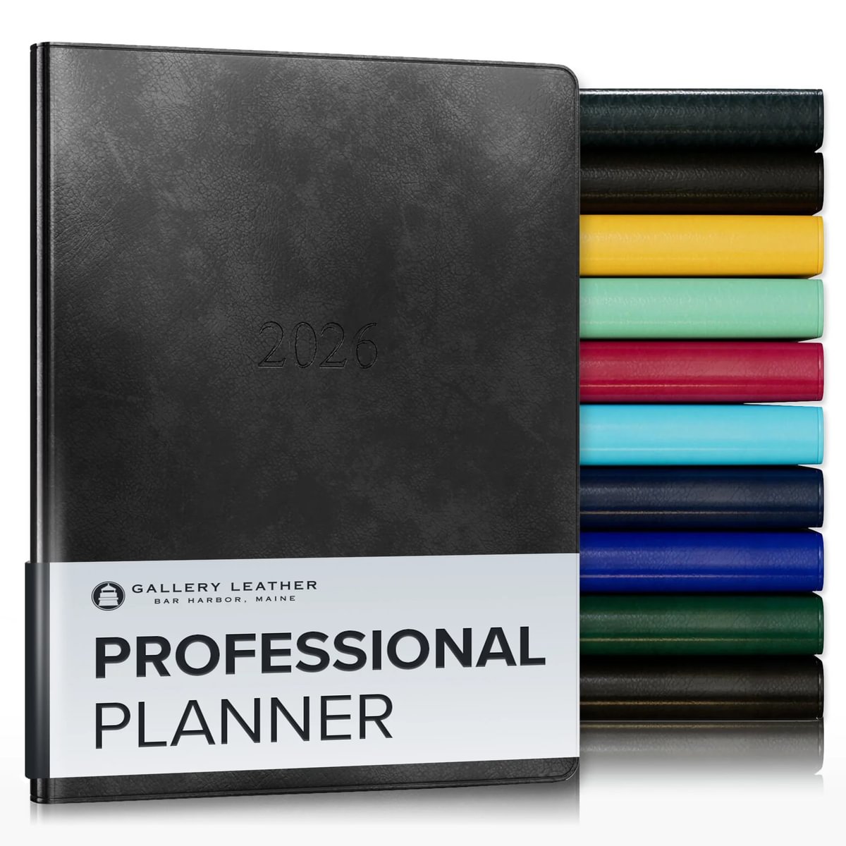 Gallery Leather Professional Weekly Monthly Planner 2026, Elegantly Bound Cal...