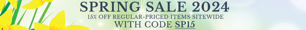 Save 15% on regular-priced products with code SP15