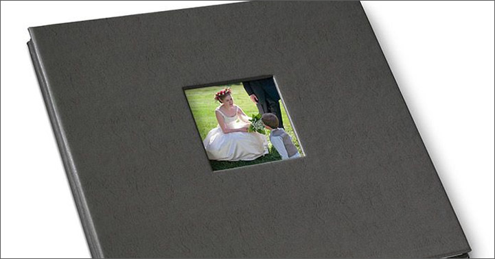 Personalized Wedding Photo album  12″ X 15″, Landscape – fotoframe