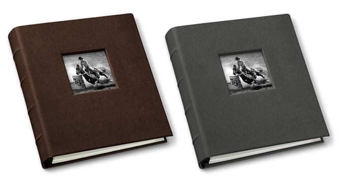 Leather Effect Photo Album 40 pages self adhesive 8 x 11 sheets