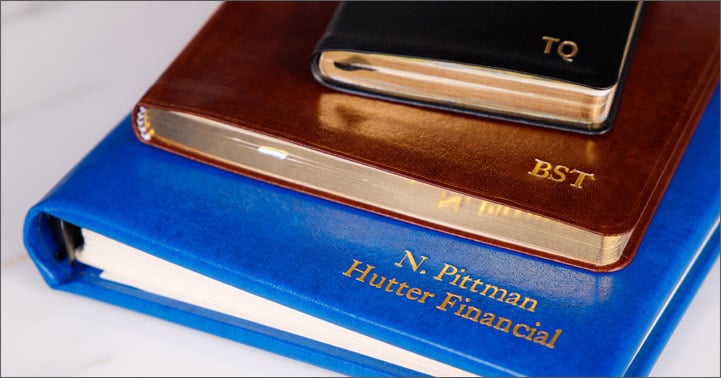 Hard Cover, Leather Bound Address Book