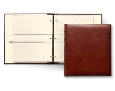 Leather Bound Photo Album - Bruce of Ballater