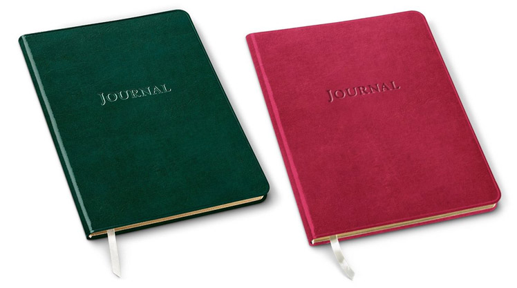 large desk journals